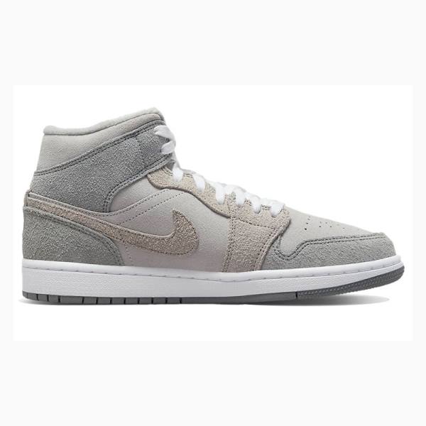 Nike Mid SE Koripallokengät Naisten Air Jordan 1 Harmaat | JD-570WS