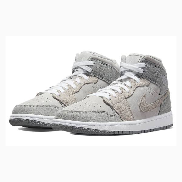 Nike Mid SE Koripallokengät Naisten Air Jordan 1 Harmaat | JD-570WS