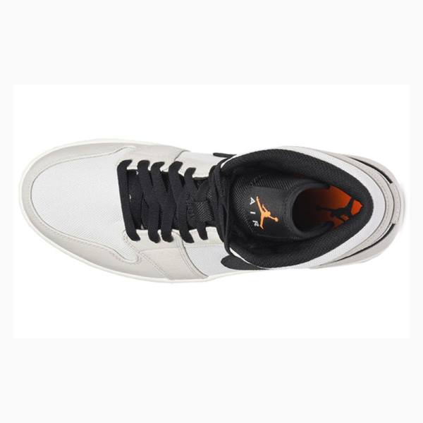 Nike Mid SE Light Bone Koripallokengät Miesten Air Jordan 1 Harmaat Valkoinen | JD-493BX