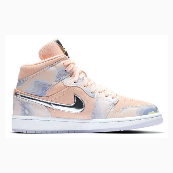 Nike Mid SE 'P(HER)SPECTIVE' Koripallokengät Naisten Air Jordan 1 Koralli | JD-196QP