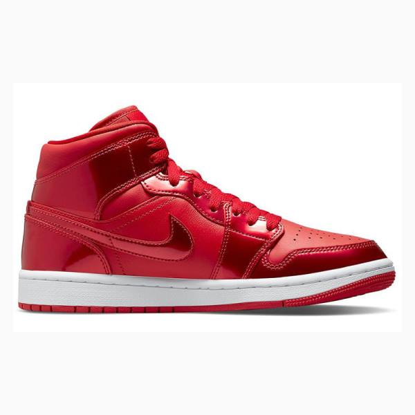 Nike Mid SE Pomegranate Koripallokengät Naisten Air Jordan 1 Punainen | JD-520LZ