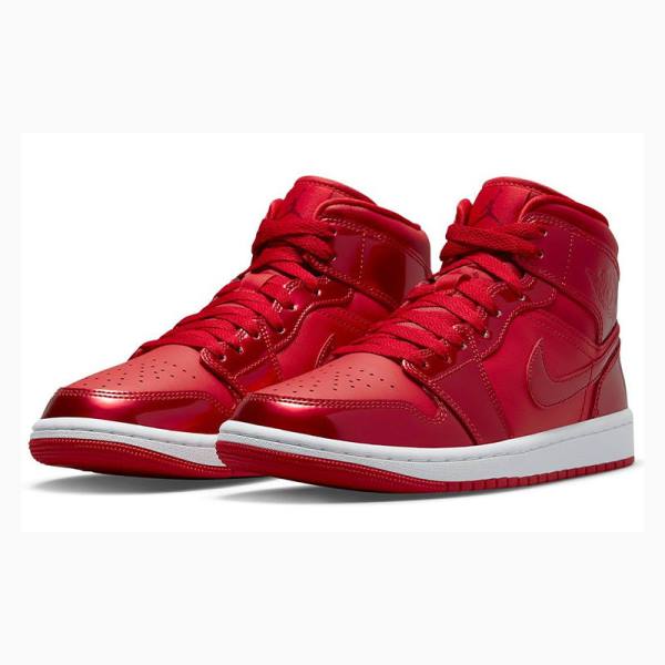 Nike Mid SE Pomegranate Koripallokengät Naisten Air Jordan 1 Punainen | JD-520LZ