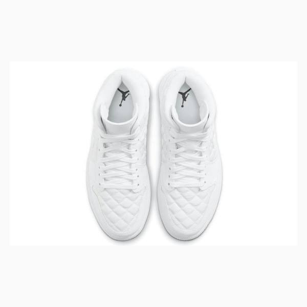 Nike Mid SE Quilted Koripallokengät Naisten Air Jordan 1 Valkoinen | JD-057IX