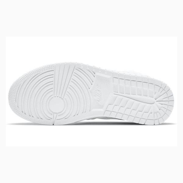 Nike Mid SE Quilted Koripallokengät Naisten Air Jordan 1 Valkoinen | JD-057IX