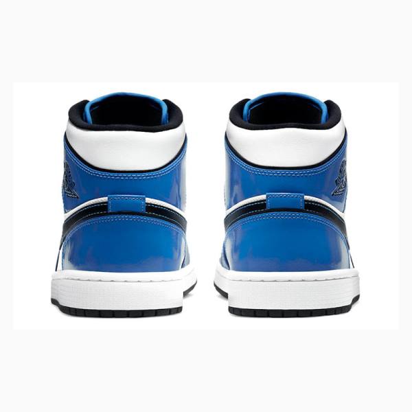 Nike Mid SE Signal Koripallokengät Miesten Air Jordan 1 Sininen | JD-043GF
