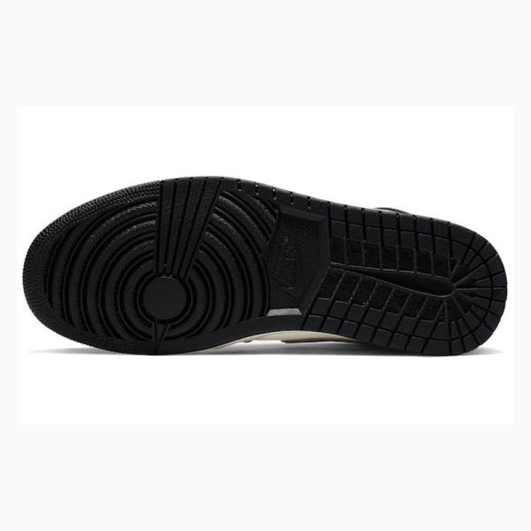 Nike Mid SE Smoke Koripallokengät Miesten Air Jordan 1 Mustat Harmaat | JD-528RW