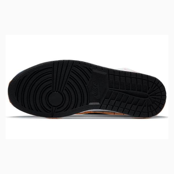 Nike Mid SE Union Varvas Koripallokengät Miesten Air Jordan 1 Punainen Mustat | JD-317AK