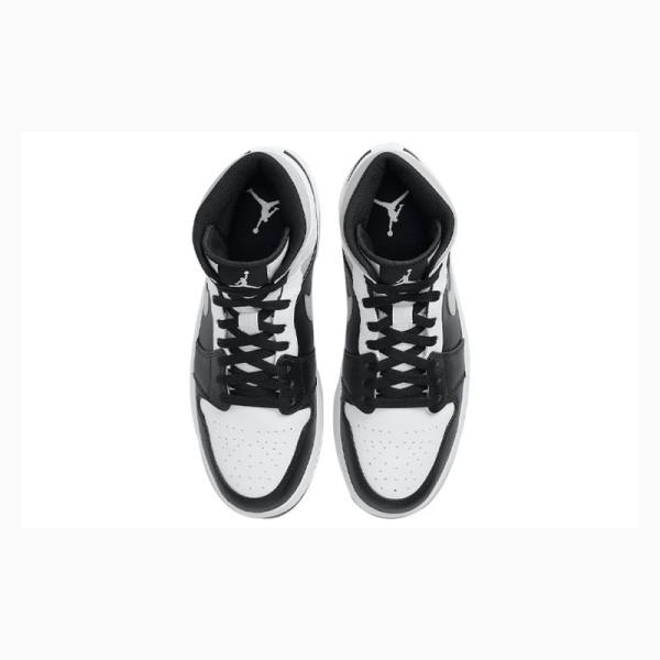 Nike Mid Shadow Koripallokengät Miesten Air Jordan 1 Harmaat Mustat Valkoinen | JD-481BT