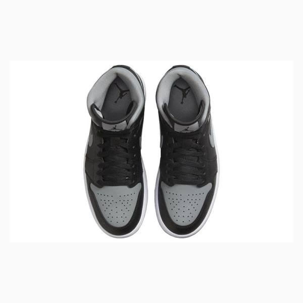 Nike Mid Shadow Koripallokengät Naisten Air Jordan 1 Mustat Harmaat | JD-629RZ