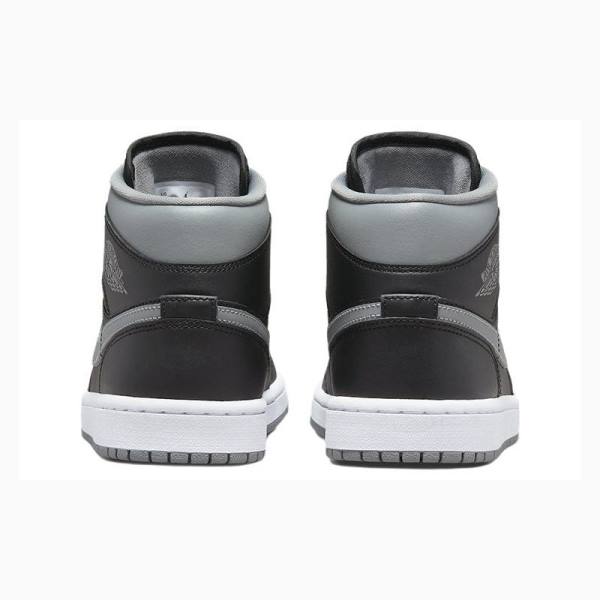 Nike Mid Shadow Koripallokengät Naisten Air Jordan 1 Mustat Harmaat | JD-629RZ