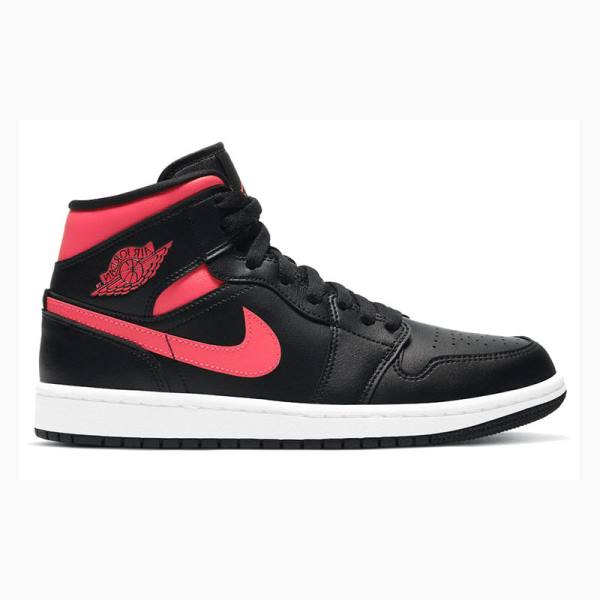Nike Mid Siren Koripallokengät Naisten Air Jordan 1 Mustat Punainen | JD-275JE