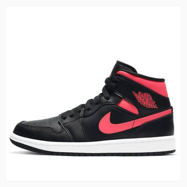 Nike Mid Siren Koripallokengät Naisten Air Jordan 1 Mustat Punainen | JD-275JE