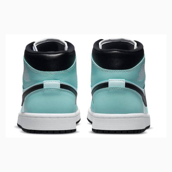 Nike Mid Teal Tint Koripallokengät Naisten Air Jordan 1 Sininen Mustat | JD-281VW