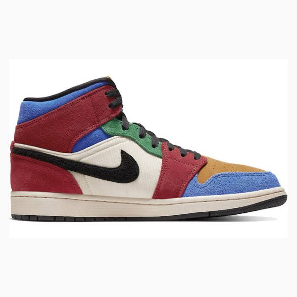 Nike Mid The Great Koripallokengät Miesten Air Jordan 1 Monivärinen | JD-598UN