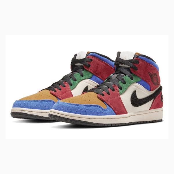 Nike Mid The Great Koripallokengät Miesten Air Jordan 1 Monivärinen | JD-598UN