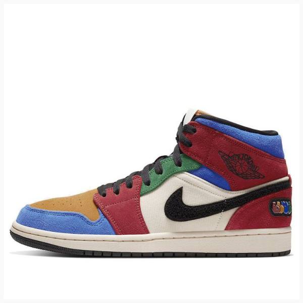 Nike Mid The Great Koripallokengät Miesten Air Jordan 1 Monivärinen | JD-598UN