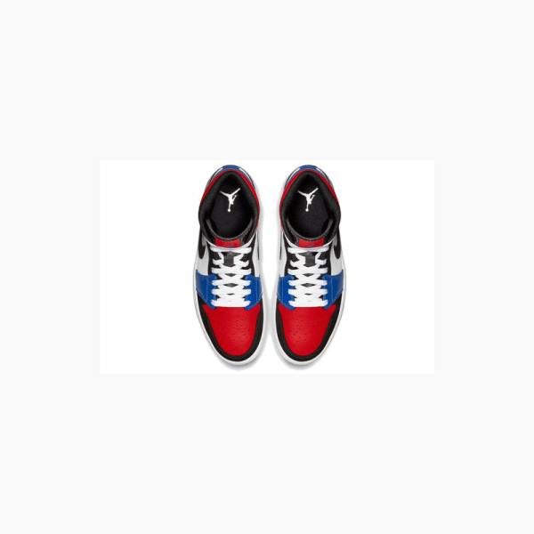 Nike Mid Top 3 Koripallokengät Miesten Air Jordan 1 Punainen Sininen | JD-315NQ
