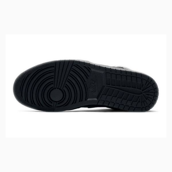 Nike Mid Triple Koripallokengät Miesten Air Jordan 1 Mustat | JD-145JT
