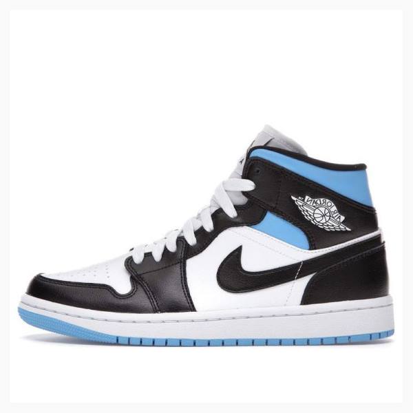 Nike Mid University Koripallokengät Naisten Air Jordan 1 Sininen Mustat | JD-217KE