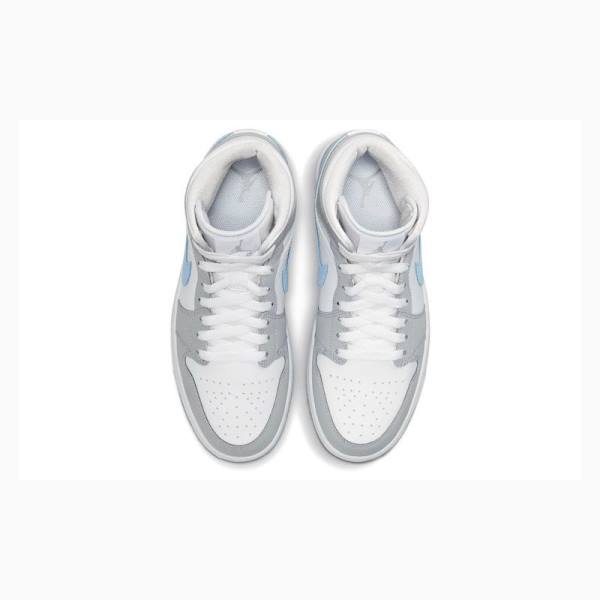 Nike Mid Wolf Koripallokengät Naisten Air Jordan 1 Harmaat | JD-794UO