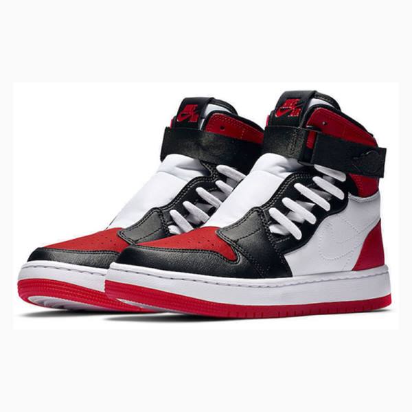 Nike Nova XX Bred Varvas Koripallokengät Naisten Air Jordan 1 Valkoinen Mustat Punainen | JD-604AQ