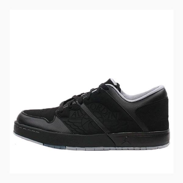 Nike Nu Retro 1 Low Stealth (2007) Tennarit Naisten Air Jordan Mustat | JD-856NF