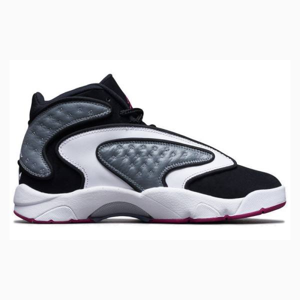Nike OG Fuchsia Koripallokengät Naisten Air Jordan Mustat Harmaat | JD-160VB
