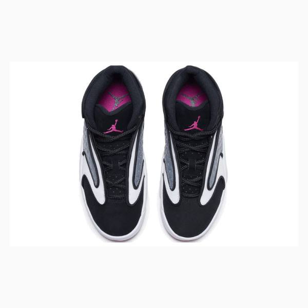 Nike OG Fuchsia Koripallokengät Naisten Air Jordan Mustat Harmaat | JD-160VB
