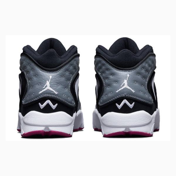 Nike OG Fuchsia Koripallokengät Naisten Air Jordan Mustat Harmaat | JD-160VB