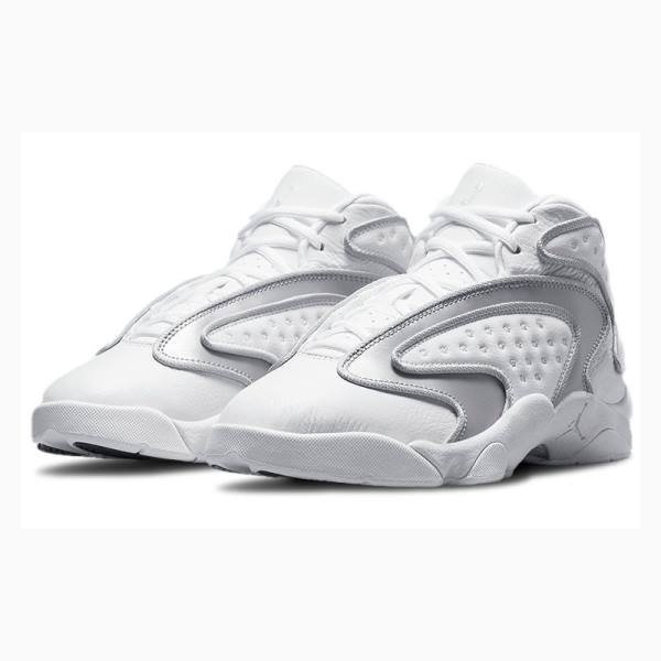Nike OG Koripallokengät Naisten Air Jordan Valkoinen Hopea | JD-106ZT