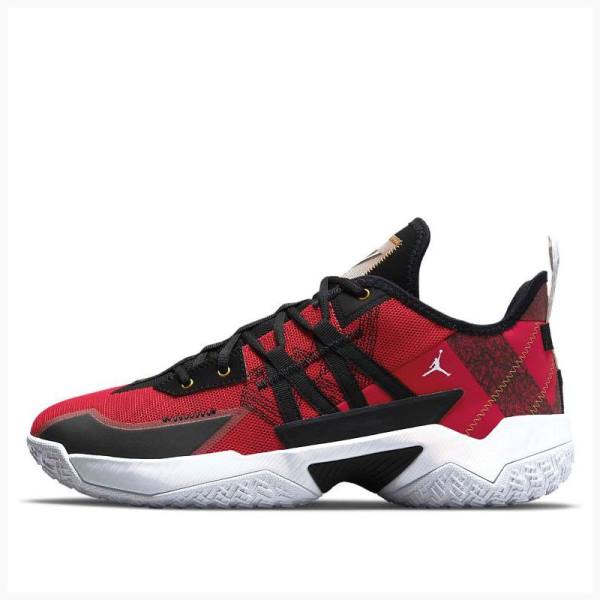 Nike One Take 2 PF 2 Bred Koripallokengät Miesten Air Jordan Punainen Mustat | JD-935KJ