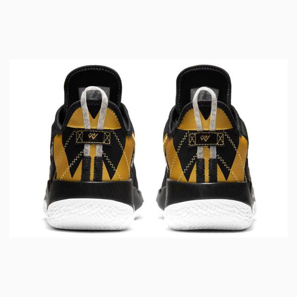 Nike One Take 2 PF 2 Koripallokengät Miesten Air Jordan Mustat Kultaiset Valkoinen | JD-418HI