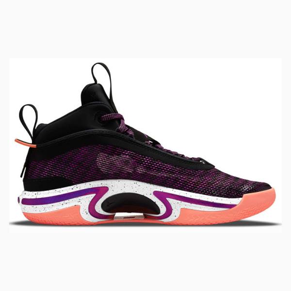 Nike PF First Light Koripallokengät Miesten Air Jordan 36 Mustat Pinkki | JD-721ID
