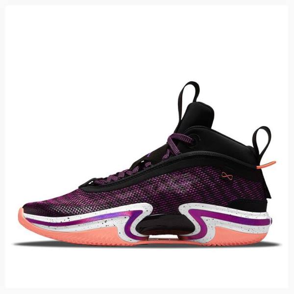 Nike PF First Light Koripallokengät Miesten Air Jordan 36 Mustat Pinkki | JD-721ID
