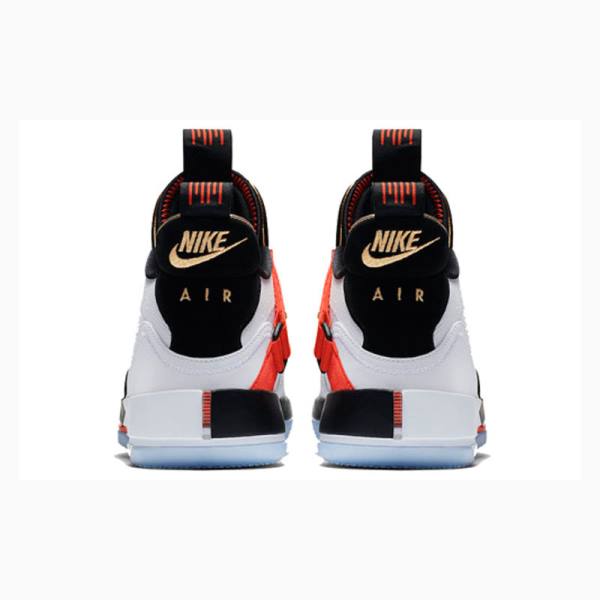 Nike PF Future Flight Koripallokengät Miesten Air Jordan 33 Valkoinen Mustat Punainen | JD-475SB