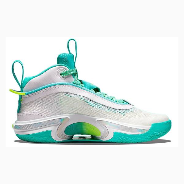 Nike PF GUO PE Koripallokengät Miesten Air Jordan 36 Vihreä | JD-834FR