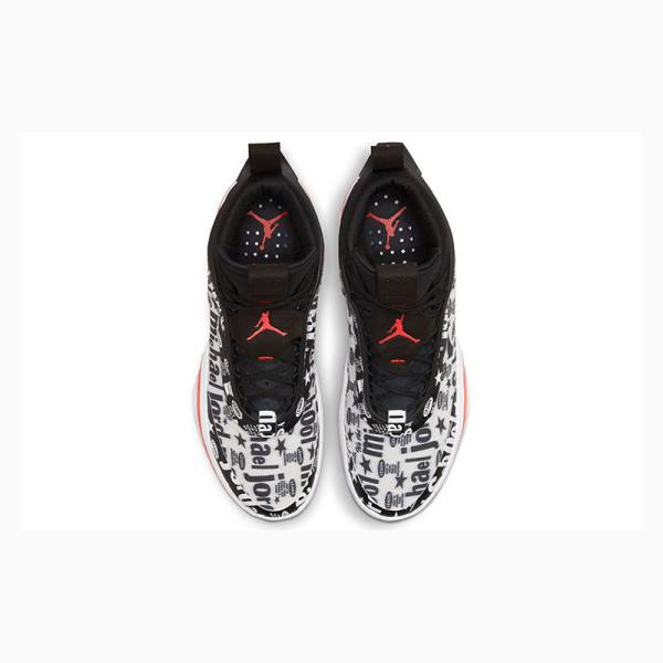 Nike PF Koripallokengät Miesten Air Jordan 36 Valkoinen Mustat Punainen | JD-417VY