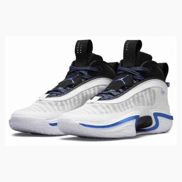 Nike PF Koripallokengät Miesten Air Jordan 36 Valkoinen Sininen | JD-571YU