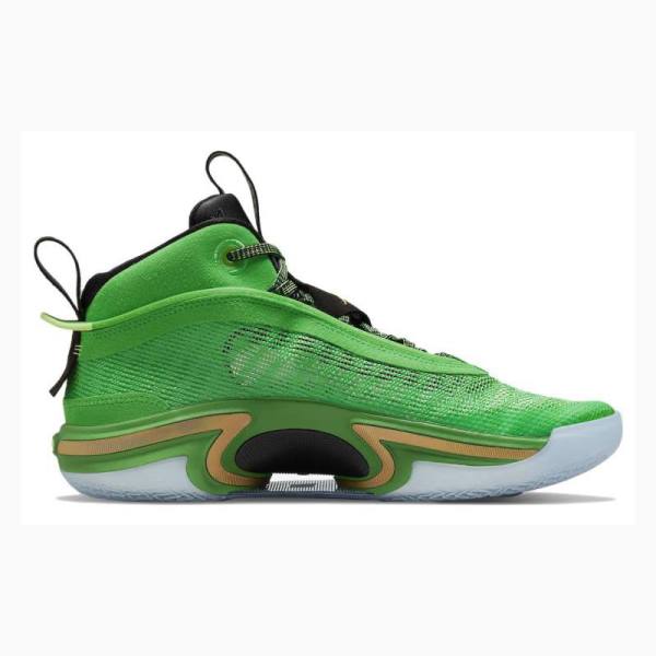 Nike PF Koripallokengät Miesten Air Jordan 36 Vihreä | JD-692WI