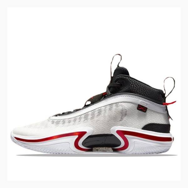Nike PF Psychic Energy Unisex Version Koripallokengät Miesten Air Jordan 36 Valkoinen Mustat Punainen | JD-479ZJ