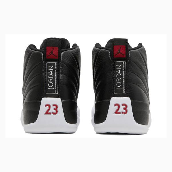 Nike Playoffs Koripallokengät Miesten Air Jordan 12 Mustat Valkoinen | JD-351BI