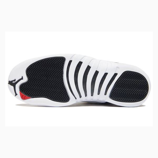 Nike Playoffs Koripallokengät Miesten Air Jordan 12 Mustat Valkoinen | JD-351BI