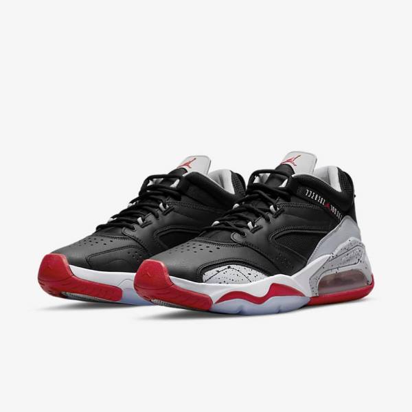 Nike Point Lane Juoksukengät Miesten Air Jordan Mustat Harmaat Valkoinen Punainen | NK862GDB