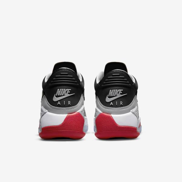 Nike Point Lane Juoksukengät Miesten Air Jordan Mustat Harmaat Valkoinen Punainen | NK862GDB