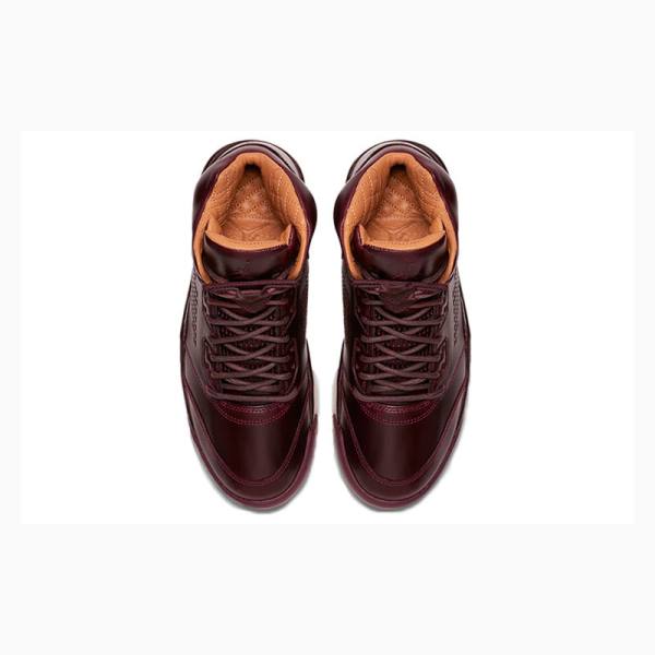 Nike Premium Bordeaux Koripallokengät Miesten Air Jordan 5 Punainen | JD-703AN