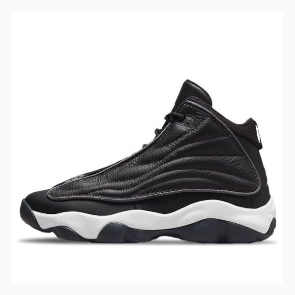 Nike Pro Strong Koripallokengät Miesten Air Jordan Mustat Valkoinen | JD-493TX