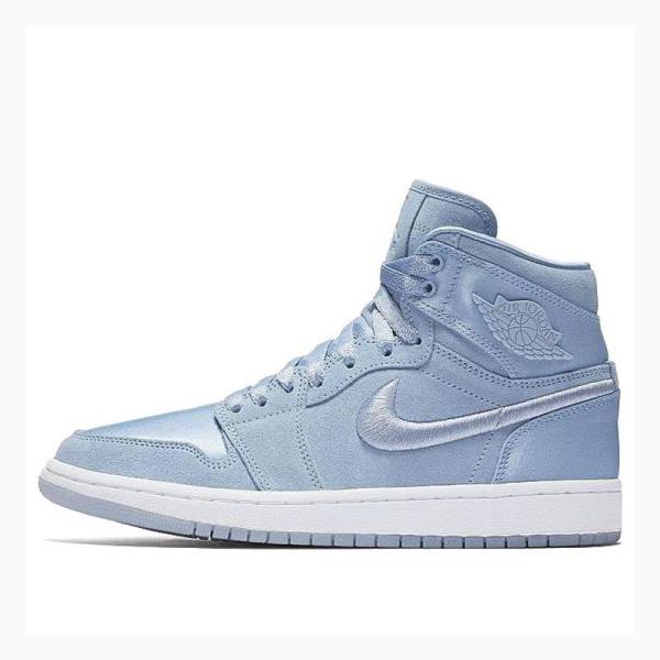 Nike RET High SOH Hydrogen Blue Koripallokengät Naisten Air Jordan 1 Sininen | JD-164GJ