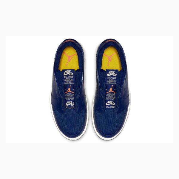 Nike RET Low SLIP JORDAN LEGACY Tennarit Naisten Air Jordan 1 Laivastonsininen | JD-492QI