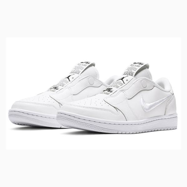 Nike RET Low Slip Tennarit Naisten Air Jordan 1 Valkoinen | JD-975XP