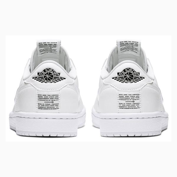 Nike RET Low Slip Tennarit Naisten Air Jordan 1 Valkoinen | JD-975XP